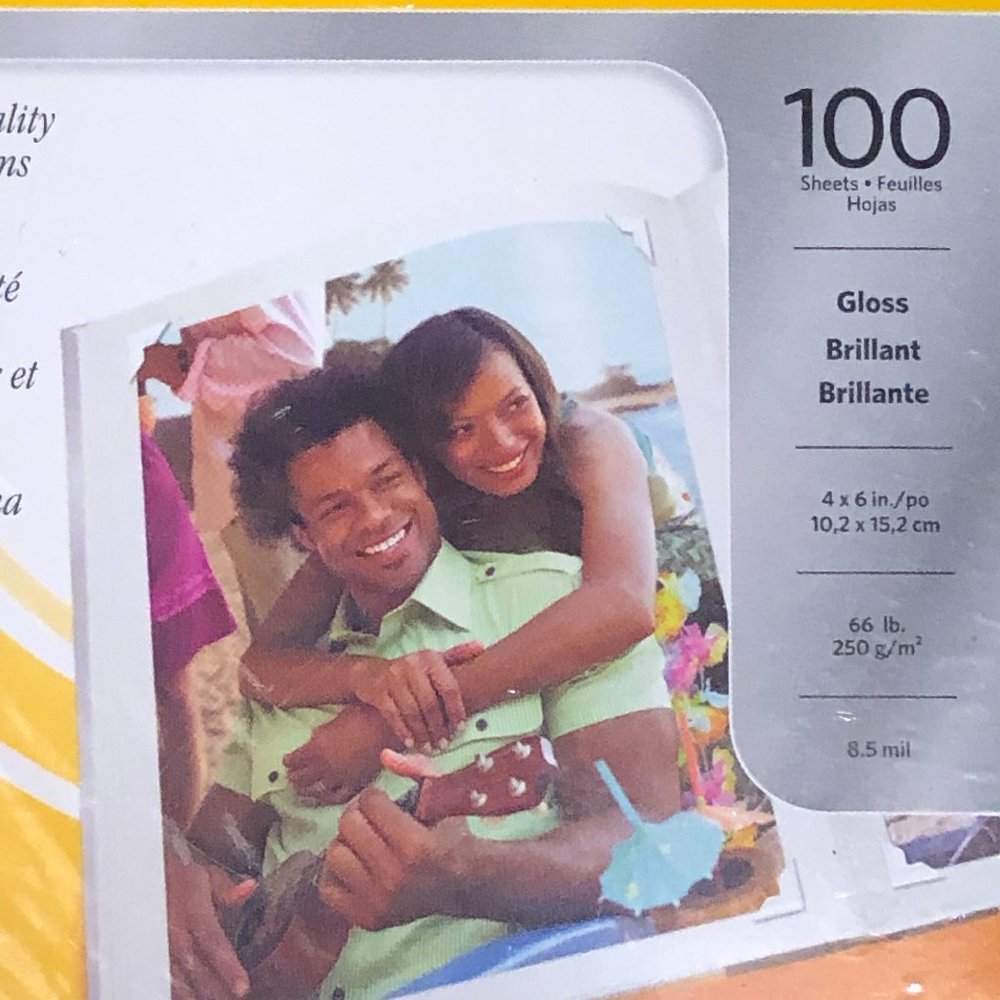 Kodak Premium Photo Paper 100 Sheets 4x6" Glossy